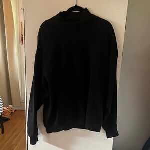 Weekday Black Crewneck Sweater